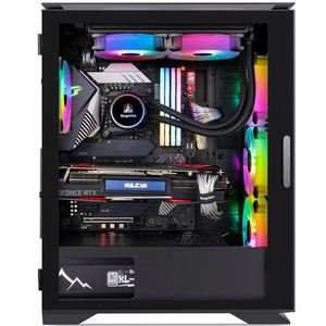 คอมพิวเตอร์ตั้งโต๊ะสำหรับเล่นเกม PENPOS AMD R5 5600X แรม 16GB/32GB การ์ดจอ GeForce RTX 3060 12G/3070 8GB <span class=keywords><strong>SSD</strong></span> 1TB - Product Image 2