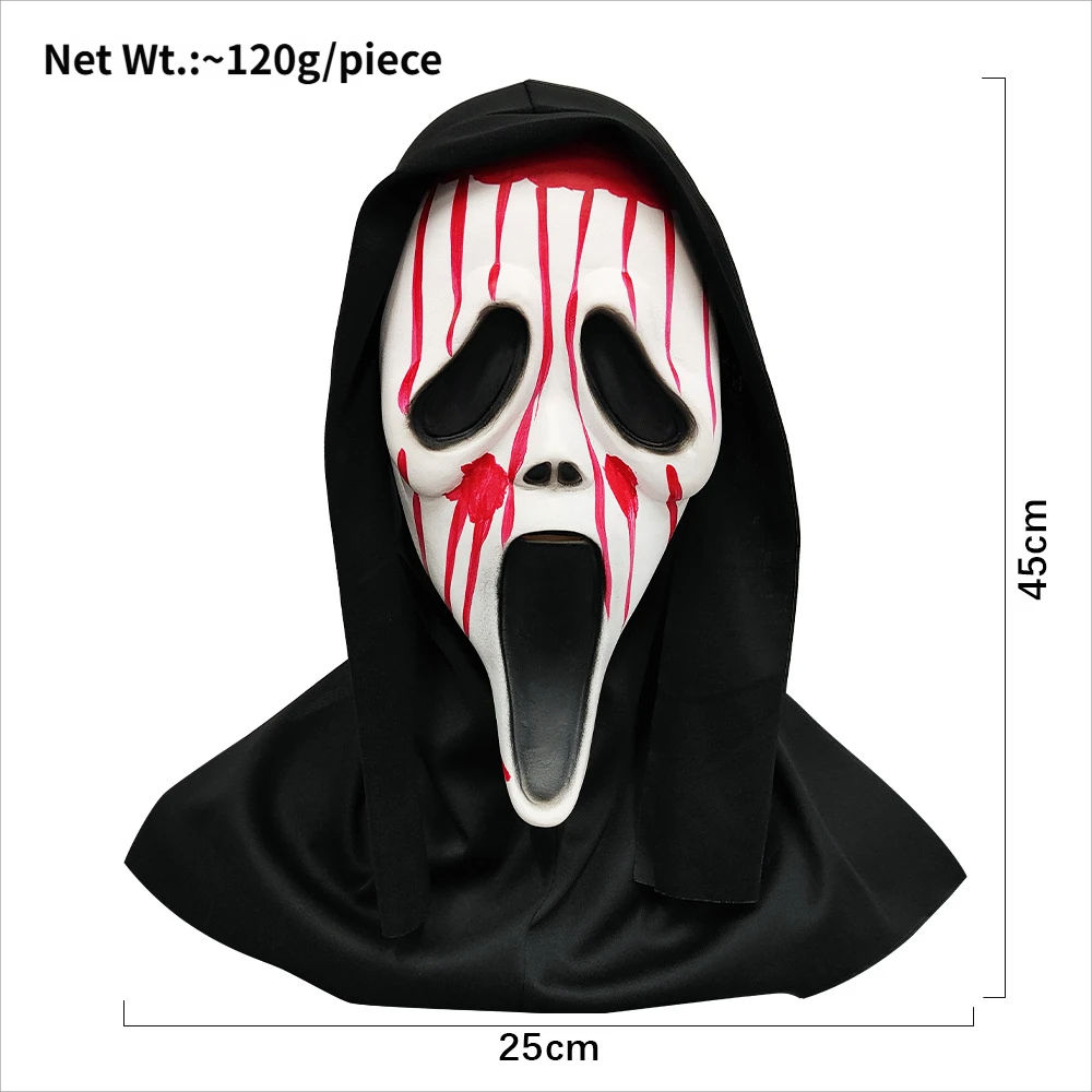 Couvre-chef hurlant et saignant