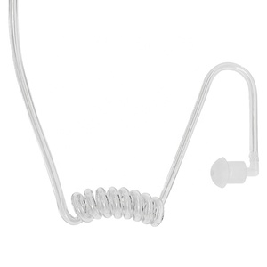 EARPHONIC K Plug Acoustic Tube On-Ear Metal Plastic <strong>Earphones</strong> Two Way Radio Headset Walkie Talkie Earpiece No Noise Cancellation - Product Image 4