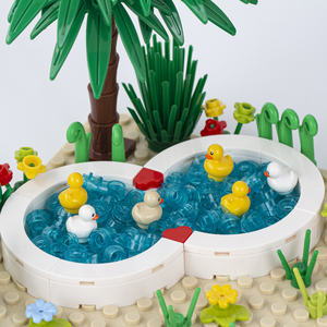 ชุดตัวต่อ MOC City Farm Series สัตว์เลี้ยงเป็ด บ้านเป็ด บ่อบัว สระว่ายน้ำ ดอกไม้ ต้<span class=keywords><strong>น</strong></span>มะพร้าว ของเล่<span class=keywords><strong>น</strong></span>สำหรับเด็ก - Product Image 2