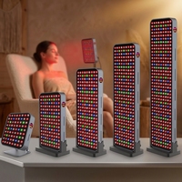 Panneau de luminothérapie puissant à lumière rouge 7 ondes NIR avec support en aluminium, origine Shenzhen Chine