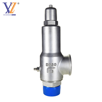 DN50 1,4404 Válvula DE SEGURIDAD criogénica Dispositivo de alivio de presión de nitrógeno líquido Sistemas de gas líquido 300 PSI ASME Sección VIII