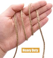 Twist doux fait à la main décoration Manille Jute corde prix usine haute qualité 1mm ~ 14mm Jute ficelle poignée corde chanvre tissu