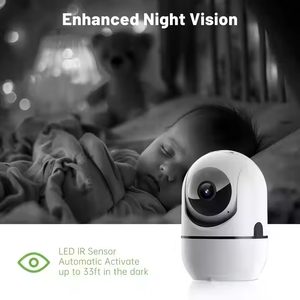 An ninh IP Camera bé màn hình không dây thông minh theo dõi wifi thông minh máy ảnh HD 1080p 360 PTZ WIFI Pet bé giám sát máy ảnh - Product Image 4