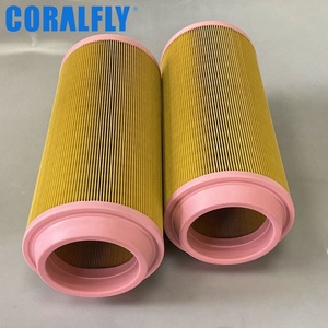 Filtro de Aire para Excavadora Coralfly, Papel de Filtro HV de Alta Eficiencia 99.7%, Números de Pieza 580/12020 01180867 3901477M1 RS3992 49131 - Product Image 5