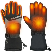Gants chauffants électriques d'hiver, gants chauds à piles pour le ski, le snowboard, la randonnée, les activités de plein air