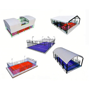 Terrain de padel à prix d'usine, terrain de paddle-tennis extérieur standard pas cher, acheter un terrain de padel-tennis à prix compétitif - Product Image 2