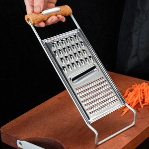 Metal Type Stainless Steel Kitchen <b>Tools</b> Utensils Shiny Gold Cheese Grater Vegetable Slicer - Product Image 3