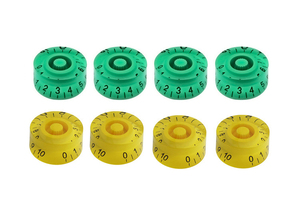 Bouton de commande de guitare en gros d'usine matière plastique bouton de guitare de style LP coloré - Product Image 5