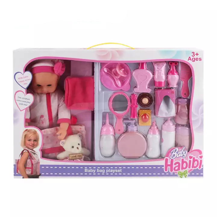 Good Quality 15 Inch Reborn New Baby Cotton Doll