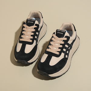 Nouvelles baskets de sport décontractées pour femmes chaussures de marche et de course à semelle épaisse taille haute avec bout rond et semelle intérieure en maille plate - Product Image 5