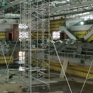 Tour d'échafaudage en aluminium 4m 8m 10m 12m 20m Système d'échafaudage Tour d'échafaudage en aluminium - Product Image 2