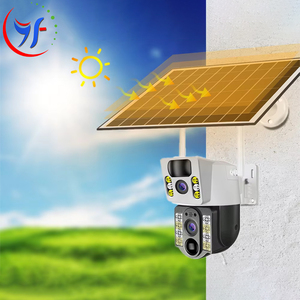 กล้องวงจรปิดอัจฉริยะแบบโซลาร์ ดีไซน์ใหม่สำหรับภายนอกอาคาร รองรับ GSM พร้อมระบบไร้สาย 4G ใช้ซิมการ์ด รุ่น BP8 กล้องวงจรปิดพลังงานแสงอาทิตย์ หมุนได้ 360 องศา - Product Image 5