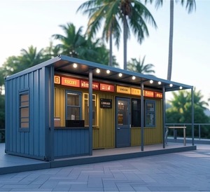 Giá Rẻ Giá <span class=keywords><strong>container</strong></span> Bar Booth cafe cửa hàng cửa hàng di động nhà bếp <span class=keywords><strong>container</strong></span> 10ft 20ft 40ft nhà hàng <span class=keywords><strong>container</strong></span> nhà - Product Image 3