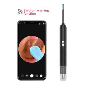 Tondeuse à <span class=keywords><strong>poils</strong></span> de <span class=keywords><strong>nez</strong></span> électrique 2 en 1 <span class=keywords><strong>pour</strong></span> enlever le cérumen d'oreille électrique AI Smart Visual Ear Wax Cleanser - Product Image 6