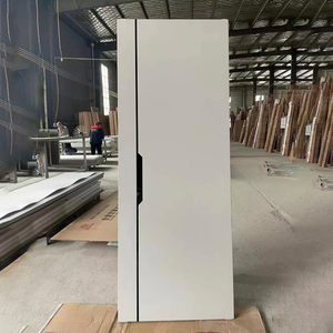 Puerta Batiente Interior de Madera Personalizada al por Mayor, Duradera, Resistente a <span class=keywords><strong>la</strong></span> Humedad, con Núcleo de Madera Sólida para Proyectos de Hoteles y Apartamentos - Product Image 2