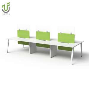 Iultra โต๊ะทำงานที่ทันสมัย1 2 3 4 6 8คนโต๊ะทำงานสำนักงานที่นั่ง - Product Image 5