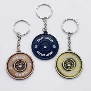 Wsnbwye transformer barbell keychain 3d Charm Weight Fitness Weightlifting vibrator tongue barbell keychain