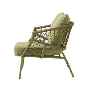 Juego de Sofás de Jardín Contemporáneo 2026 con Tejido de Cuerda, Estructura de Aluminio Resistente para Uso en Patio - Product Image 3