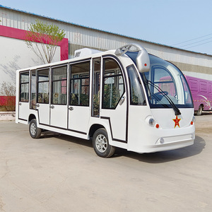 Hot Bán 4WD Điện 11-Chỗ Ngồi Khu Phố Tuần Tra Tham Quan Xe 4 Hàng 11 Ghế - Product Image 3