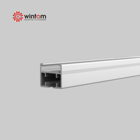 WINTOM Mini rail de rideau motorisé flexible, commande vocale Bluetooth, domotique, écologique, en alliage d'aluminium, pour bureau et balcon