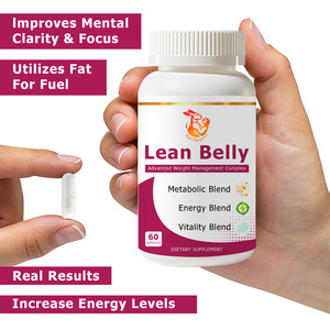 Factory Wholesale Natural <b>Herbal</b> <b>Supplements</b> with Raspberry Ketones Garcinia Cambogia Utilizes Fat for Fuel Lean Belly Capsules - Product Image 4