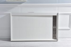 Receveur <span class=keywords><strong>de</strong></span> <span class=keywords><strong>douche</strong></span> SMC moderne, long, durable, rectangulaire, blanc, 60*32 pouces, pour projets hôteliers - Product Image 5
