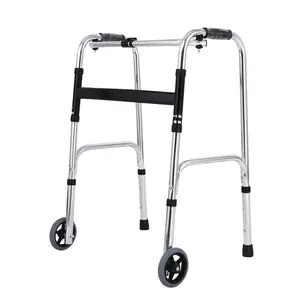 Light Weight Folding Foldable Medical Rehabilitation Elderly Adult Walker For Adults Elderly People