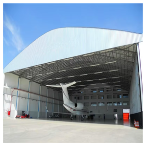 <span class=keywords><strong>Hangar</strong></span> à hélicoptères avec <span class=keywords><strong>porte</strong></span> à enroulement, construction métallique, structure préfabriquée en acier - Product Image 2