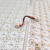Blanc 200LED 480*240mm LED Panneau Feuille Moderne Matrice Lumière Écran Publicité Boîte Éclairage