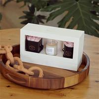 Private Label Jasmin duftende Soja Wachs Kerze 65 Stunden brennen Luxus Home Duft Glas Glas Halloween Geschenk für Frauen