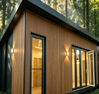 Maison Conteneur Préfabriquée Modulaire pour Établissement Scolaire, Maison Mobile à Panneaux Isolés, Installation Rapide