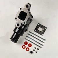 Proveedor de Escapes de Unión Seca OEM de Fábrica V6 V8, Escapes de Hierro Fundido XME 4309 Mercruiser de 4 Pulgadas, Compatible con 864309T02