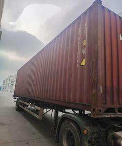 ราคาขนส่งตู้คอนเทนเนอร์ 40hq ตู้คอนเทนเนอร์ 40hq ขนาด 20 ฟุต 40 ฟุต 40hq มือสอง - Product Image 2