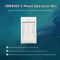 Dispositifs de protection par microprocesseur triphasés TDR9103 pour l'automatisation des systèmes électriques