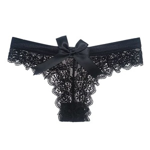 Culottes sexy en dentelle européennes et américaines pour femmes, style pur et séduisant, taille basse, sans couture, grande taille, respirantes, féminines - Product Image 5