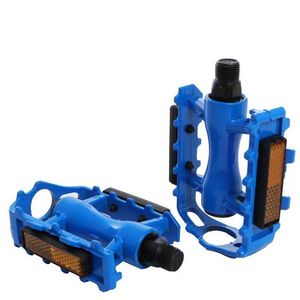 Pédales de vélo en aluminium et acier, axe scellé, roulement antichoc, pièces de VTT, noir, rouge, vert, bleu, argent - Product Image 4