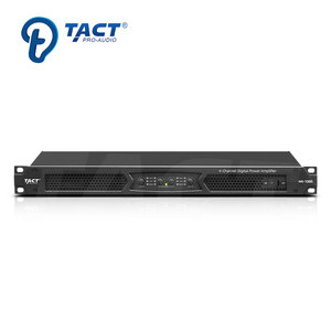 Amply hội trường ngoài trời công suất cao TACT Pro Audio chất lượng tốt 1U Class D 4 kênh 4*1000W - Product Image 4