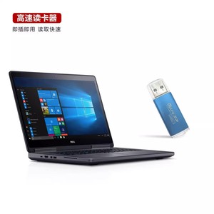 เครื่องอ่านการ์ดไมโครเอสดี ยูเอสบี 2.0 อลูมิเนียมอัลลอยด์ช่องเดียวสำหรับคอมพิวเตอร์โทรศัพท์มือถือ - Product Image 2
