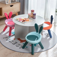 Chaise haute pour bébé de haute qualité, chaise portable en plastique pour tout-petits, petite chaise