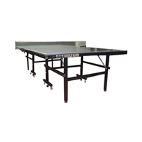 Nouveaux produits personnalisables Table de tennis de table pliable d'intérieur Prix d'usine bon marché Peinture d'activité