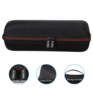 Túi Lưu Trữ Liên Kết Âm Thanh Có Khóa Kéo Không Dây Di Động Cứng Clip04 Go3 Pu Âm Thanh & Loa Hộp Đựng Cho Flip 5 4 - Product Image 3