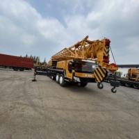 Hot Sale 110Ton Used Timber Hydraulic Log Loader Crane, China Second Hand QY110 Log Loading Crane for Forest & Timber Yard