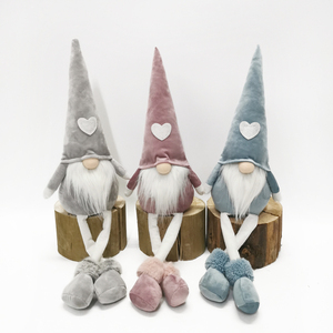 Retransmisión en vivo de Canton Fair, adornos de Gnomo de Navidad, decoraciones de San Valentín de Papá Noel, gnomo de peluche sueco para decoración del hogar - Product Image 3