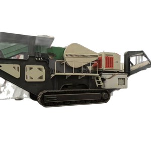 Estación Móvil de Trituración de Mandíbula sobre Orugas, Trituradora de Residuos de Construcción, Trituradora de Minerales, Trituradora Móvil de Hormigón en Bloques - Product Image 1