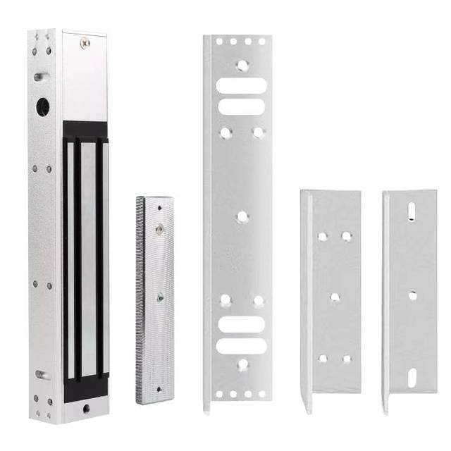High Quality 280kg Electric Magnetic Lock With ZL Bracket for Single Swing Door Access Control System