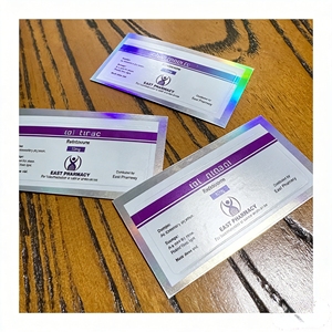 Étiquettes personnalisées mates et brillantes holographiques en peptide, autocollants durables <span class=keywords><strong>pour</strong></span> flacons médicaux et pharmaceutiques - Product Image 4