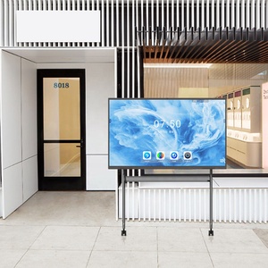 Fournisseurs de tableaux blancs interactifs intelligents de classe tactile <span class=keywords><strong>OPS</strong></span> mobiles 75 pouces I5 4G 128G, écran plat interactif 86 pouces pour l'éducation - Product Image 6