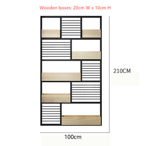 Loft <span class=keywords><strong>industriel</strong></span> plante support <span class=keywords><strong>cloison</strong></span> creux bureau <span class=keywords><strong>cloison</strong></span> écrans fer Restaurant Bar siège cloisons - Product Image 5
