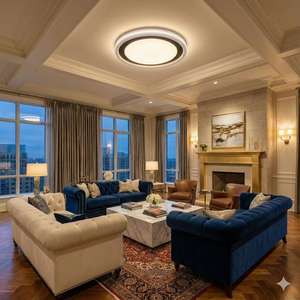 <span class=keywords><strong>Plafonnier</strong></span> encastré intelligent Zigbee 3.0, contrôle par application, variateur d'intensité, changement de couleur, plastique PC, IP44, sans scintillement, compatible Alexa, <span class=keywords><strong>chambre</strong></span> à coucher - Product Image 6